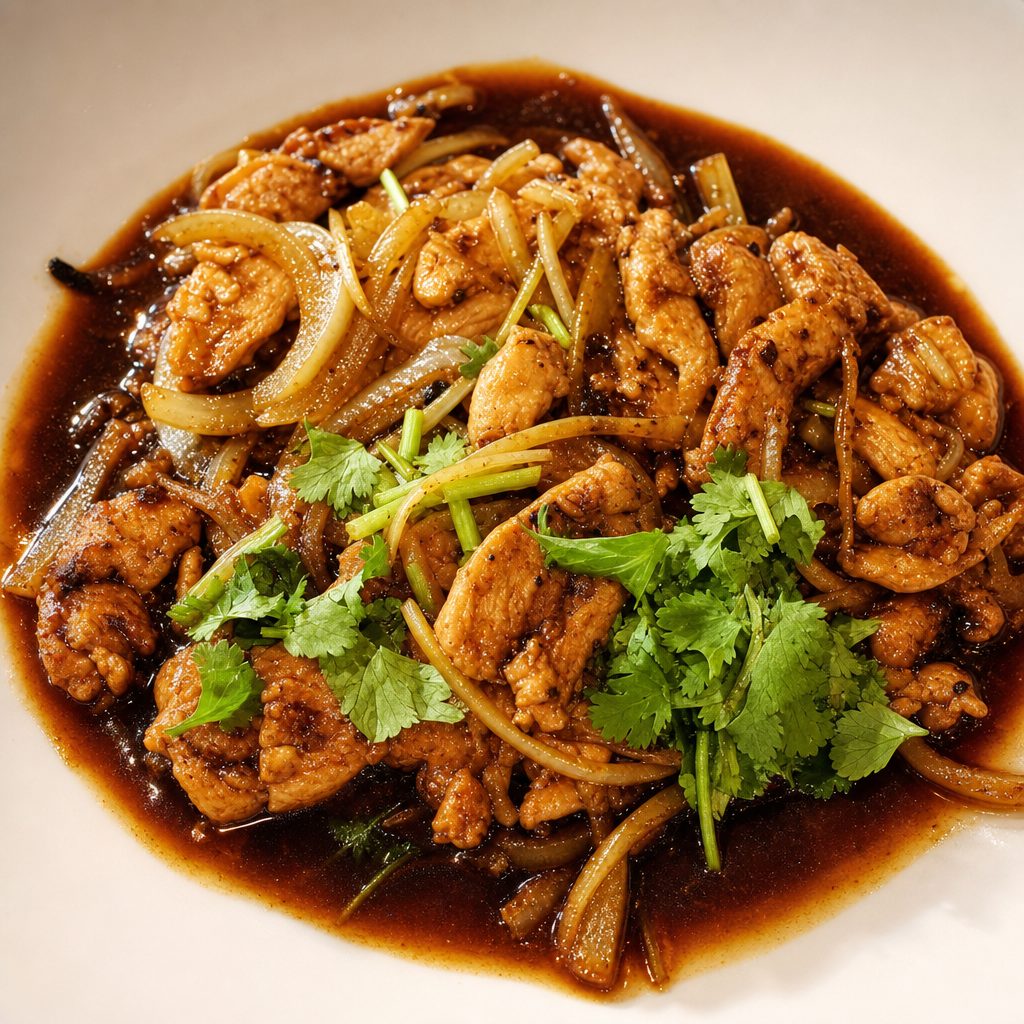 30. Ginger Chicken / Cơm Gà Kho Gừng.