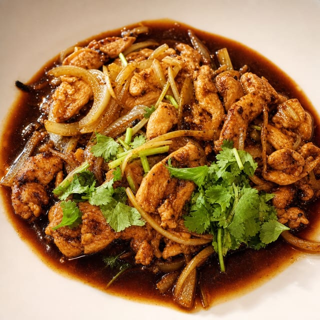 30. Ginger Chicken / Cơm Gà Kho Gừng.