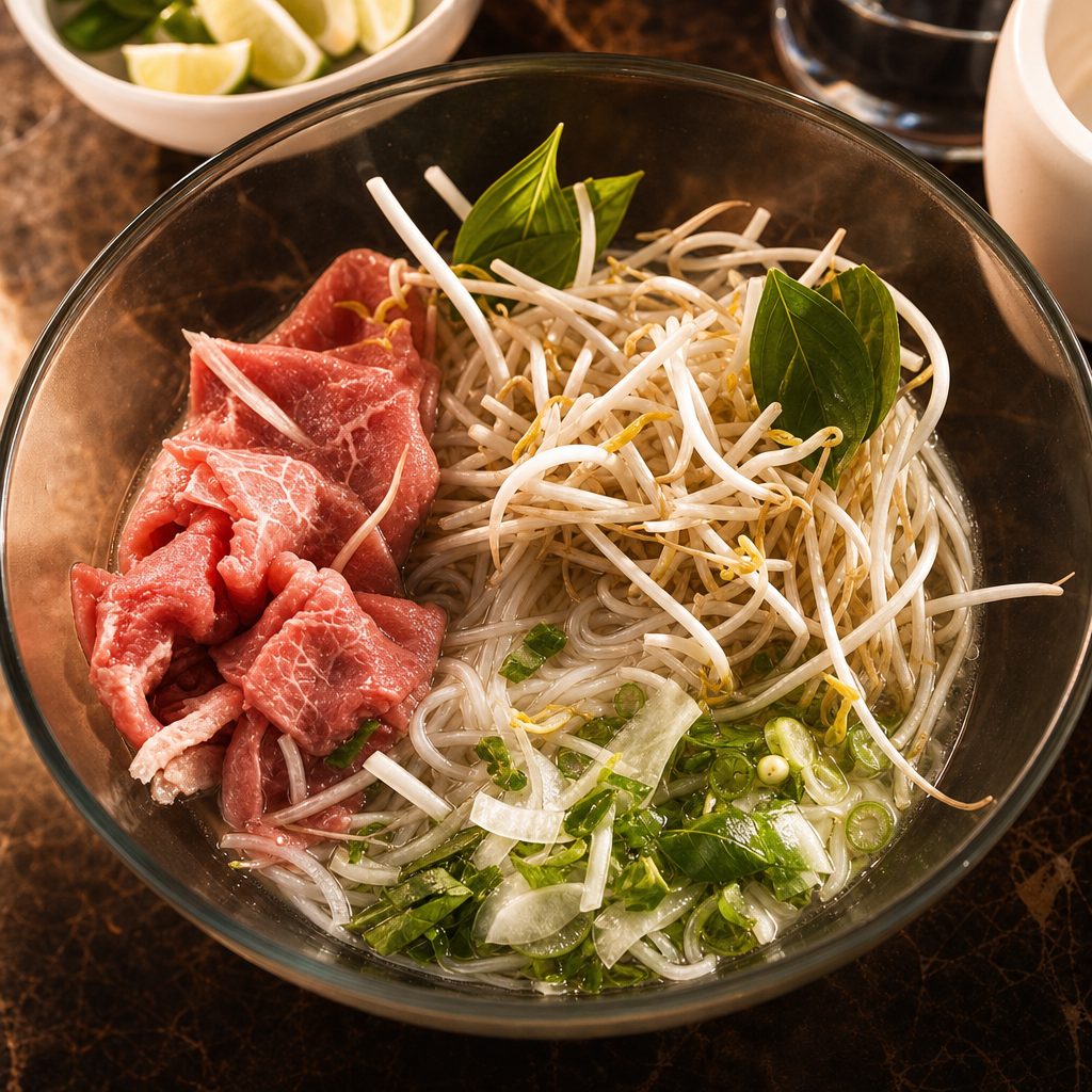 48. Phở Tái.